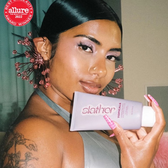 Topicals Slather Exfoliating Body Serum with retinol, AHA’s, Squalane - Picture 3 of 8